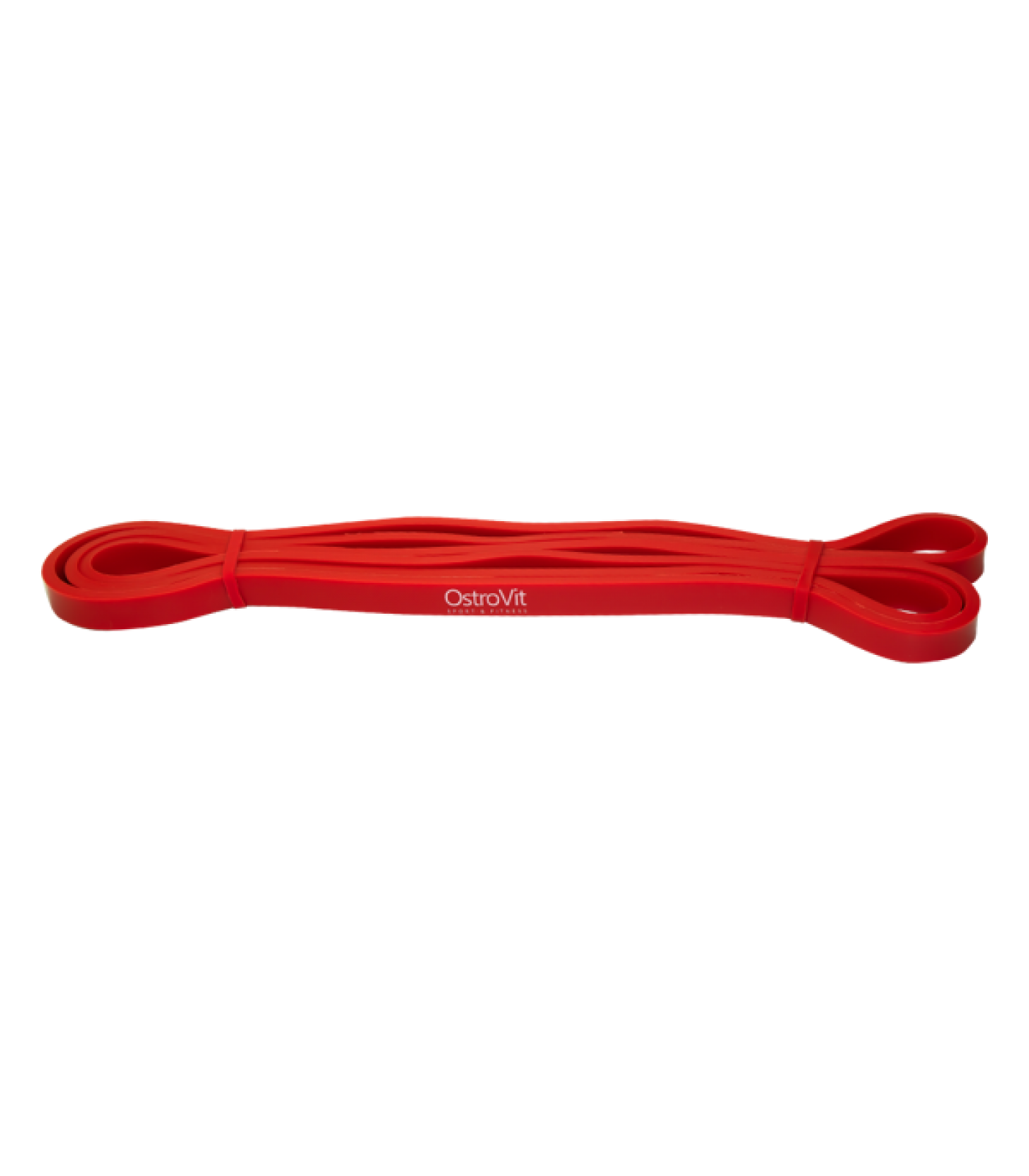 OstroVit Тренировъчен ластик / лента за упражнения / Resistance Band Red / 7kg - 16kg 